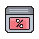 Free Voucher Data Voucher Coupon Icon