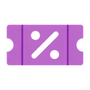 Free Voucher Coupon Discount Icon