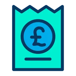 Free Voucher Pound  Icon