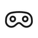 Free Headset Viewfinder Icon