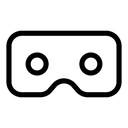 Free Vr Glasses Augmented Reality Ar Glasses Icon