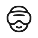 Free Vr User Icône
