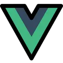 Free Vue Dot Js Technology Logo Social Media Logo Icon