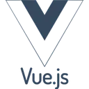 Free Vuejs Plain Wordmark Icon