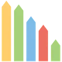 Free Pfeil Balken Diagramm Icon