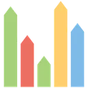 Free Balken Diagramm Wachstum Icon