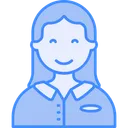 Free Waitress Icon