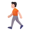 Free Walking Color Light Icon