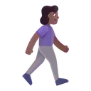 Free Walking Facing Right Icon