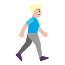 Free Walking Walk Man Icon
