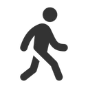 Free Walking Walk Exercise Icon