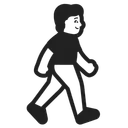 Free Walking  Icon