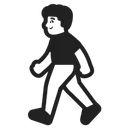 Free Walking  Icon