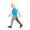 Free Walking Walk Man Icon