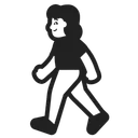Free Walking  Icon