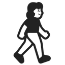 Free Walking  Icon