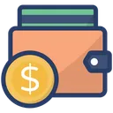 Free Wallet Purse Billfold Wallet Icon