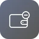 Free Wallet Remove Money Icon