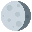 Free Waning Gibbous Moon Icon