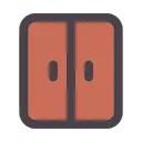 Free Wardrobe Locker Cupboard Icon