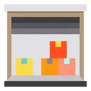 Free Building Warehouse Box Icon