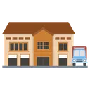 Free Warehouse Storeroom Storehouse Icon