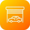Free Warehouse Parking Car Icon