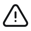 Free Warning Triangle Icon