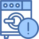 Free Warning Washing Machine Household Icon