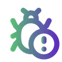 Free Warning Bug Virus Icon