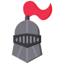 Free Warrior Helmet Knight Helmet Warrior Icon