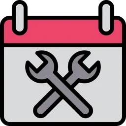 Free Wartungsplan  Symbol