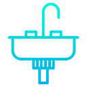 Free Waschbecken  Symbol