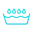 Free Bucket Water Washing Clothes Icon