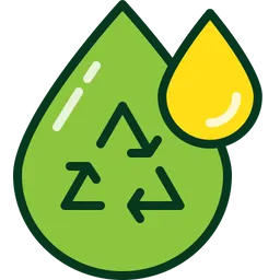 Free Wasser recyceln  Symbol