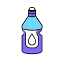 Free Wasserflasche Fitness Training Symbol