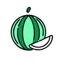 Free Wassermelone Sommer Urlaub Icon