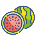 Free Wassermelone Frisch Hintergrund Icon