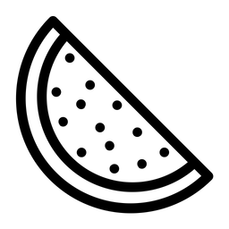 Free Wassermelonenscheibe  Symbol