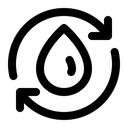 Free Wasserrecycling  Symbol