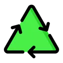Free Waste Management Arrows Loop Icon