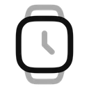 Free Watch Square Icon