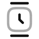 Free Watch Square Minimalistic Icon