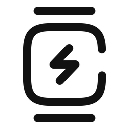 Free Watch square minimalistic charge  Icon