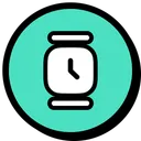 Free Watch Square Minimalistic Icon