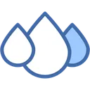 Free Water Splash Raindrop Icon