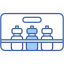 Free Water Bottle Bucket Drinks Icon