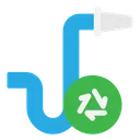 Free Pipe Water Hose Icon