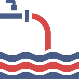 Free Water Pollution  Icon