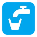Free Water Flat Icon